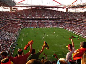 Archivo:Luz-Stadion während des EM-Finales