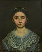Mandiola, Francisco Javier - Retrato de nina -1857 ost 50x43 MNBA.jpg