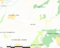 Map commune FR insee code 11126