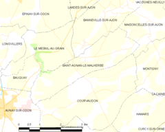 Map commune FR insee code 14553.png