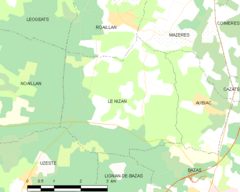 Map commune FR insee code 33305.png