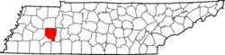 Map of Tennessee highlighting Henderson County.svg