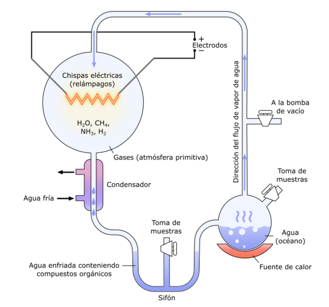Miller-Urey experiment-es
