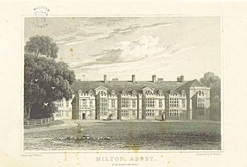 Archivo:Neale(1818) p3.168 - Milton Abbey, Northamptonshire