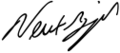 Newt Gingrich Signature