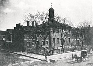 Archivo:Ohio's second statehouse - Zanesville