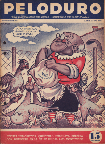 Peloduro-tapa-N 70. 23-4-1947