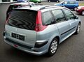 Peugeot 206 SW Heck