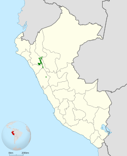Distribución geográfica del espinero dorsicastaño.