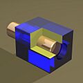 Pivot glissant modele