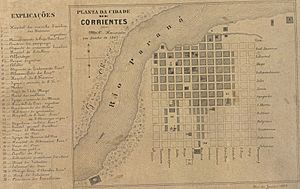 Archivo:Planta da cidade de Corrientes