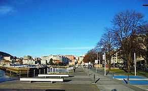 Pontevedra capital Paseo Marítimo Avenida de Marín