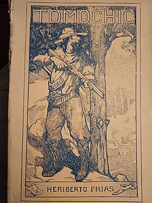 Archivo:Portada Tomochic Heriberto Frías 5a ed 1911 biblioteca de Gustavo Sandoval López