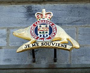 Archivo:Québec - Citadelle de Québec - je me souviens 1