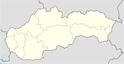 Košice ubicada en Eslovaquia