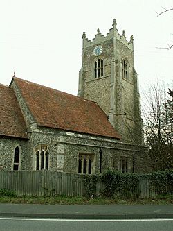 St. Andrew's church, Great Yeldham, Essex - geograph.org.uk - 161341.jpg