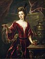 The Duchess of Maine depicted as Cleopatra by François de Troy