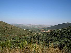 Vista hacia el sur desde puerto de Los Santos (Ciudad Real).jpg