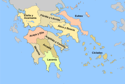 Archivo:Administrative Divisions Greece 1833 es