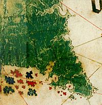 Archivo:Cantino Map - 1502 - Florida