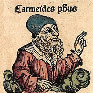 Archivo:Carneades Nuremberg Chronicle