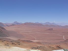 El desierto de Atacama, el más seco del mundo.