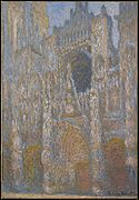 Claude Monet, Rouen Cathedral, the Façade in Sunlight