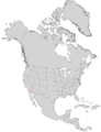 Cupressus stephensonii range map 0