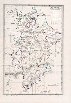 Archivo:Eintheilung des Königreichs Baiern 1808
