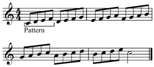 Archivo:Four note ascending melodic pattern