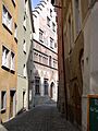 Gasse Altes Rathaus Lindau