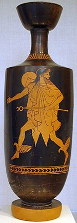 Archivo:Lekythos of Hermes
