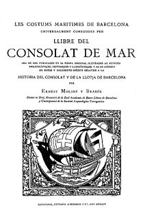 Archivo:Llibre del Consolat de Mar 1814