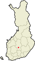 Location of Muurame in Finland.png