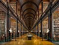 Long Room Interior, Trinity College Dublin, Ireland - Diliff
