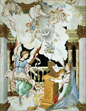 Archivo:Luis Lagarto - The Annunciation - Google Art Project