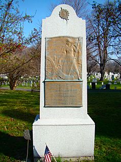 Archivo:Margaret Corbin Memorial, West Point Cemetery, United States Military Academy