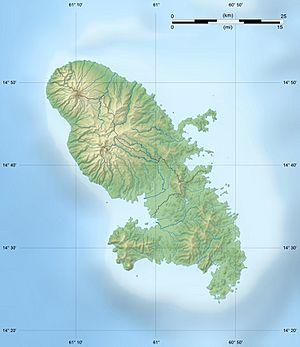 Archivo:Martinique department relief location map