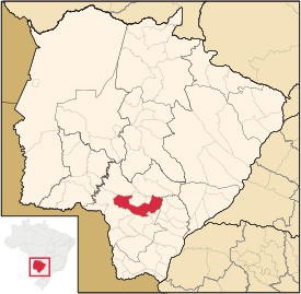 Localización del Municipio de Dourados