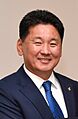 Mongolian Prime Minister Khurelsukh Ukhnaa in 2018