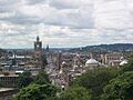 New Town, Edinburgh, Panorama