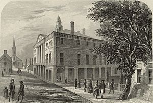 Archivo:New York City Hall 1789b