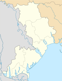 Odesa ubicada en Óblast de Odesa