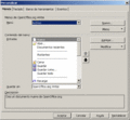 OpenOffice.org Writer dialogbox tabs