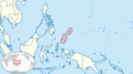 Palau in its region