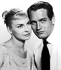Archivo:Paul Newman and Joanne Woodward 1958 - 2