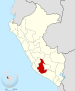 Peru - Ayacucho Department (locator map).svg
