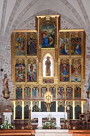 Archivo:Retablo mayor de la iglesia parroquial de Torrenueva (Ciudad Real) 1961-1964