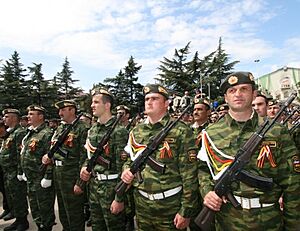 Archivo:South Ossetia parade