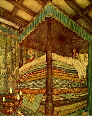 Archivo:Stories from Hans Andersen - Edmund Dulac illustration at frontispiece